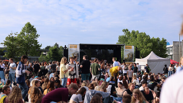 Festival "Campusfest" am Campus von Uni Regensburg und OTH