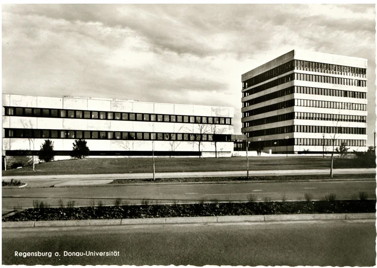 Gebäude der Universität Regensburg