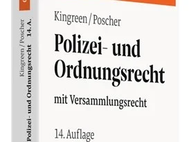 Weißes Buchcover mit einem roten Rechteck im oberen Viertel, in dem "Grundrisse des Rechts" steht. Darunter auf weißem Hintergrund die Autorennamen, der Titel und die 14. Auflage. Unten links das Logo des beck-Verlags. (öffnet Vergrößerung des Bildes)