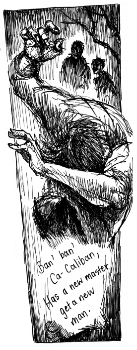 Zeichnung Caliban