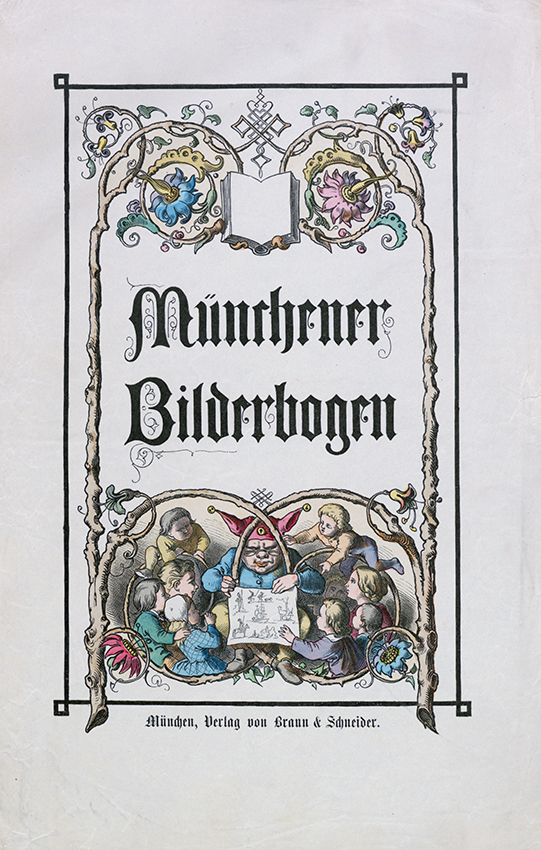 Titelblatt des Münchener Bilderbogens