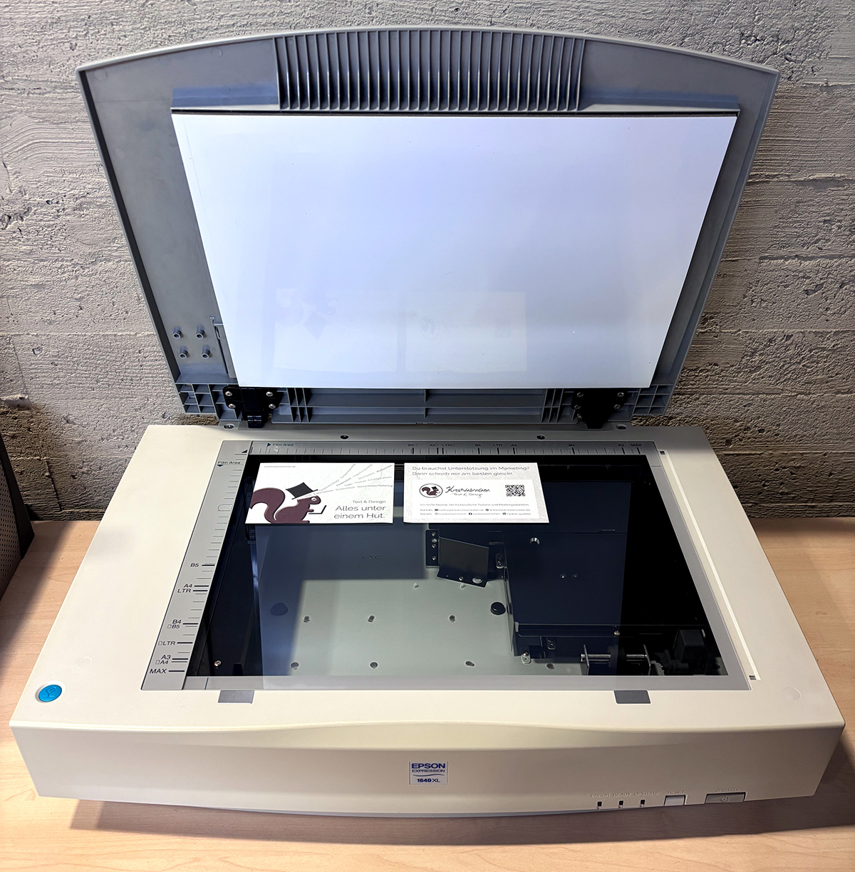 Flachbettscanner DIN A3 (öffnet Vergrößerung des Bildes)