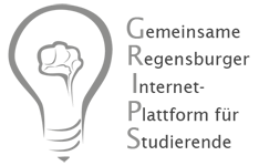 Logo of the UR E-Learning Platform GRIPS. (external link, opens in a new window)