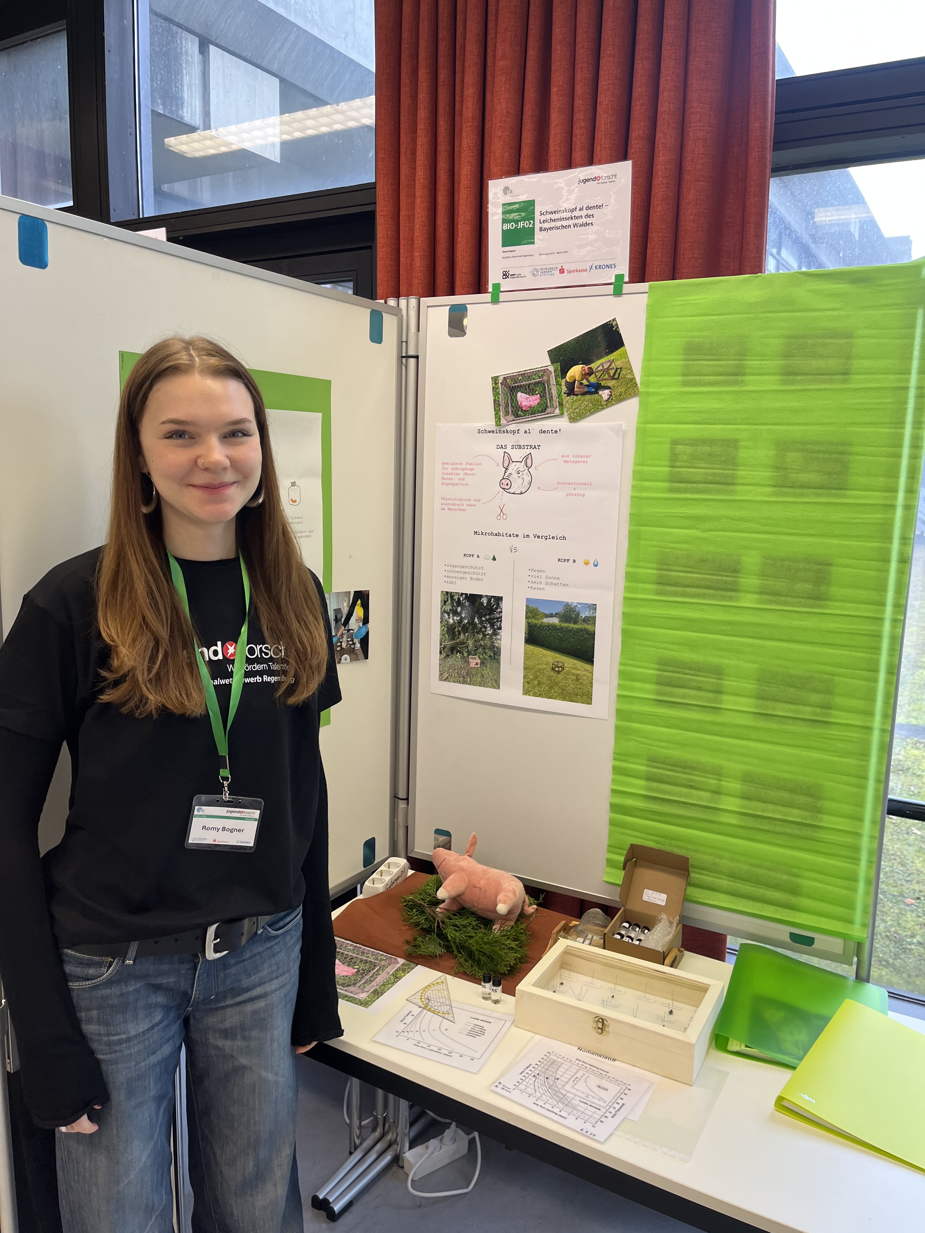 2. Platz Jugend forscht (öffnet Vergrößerung des Bildes)