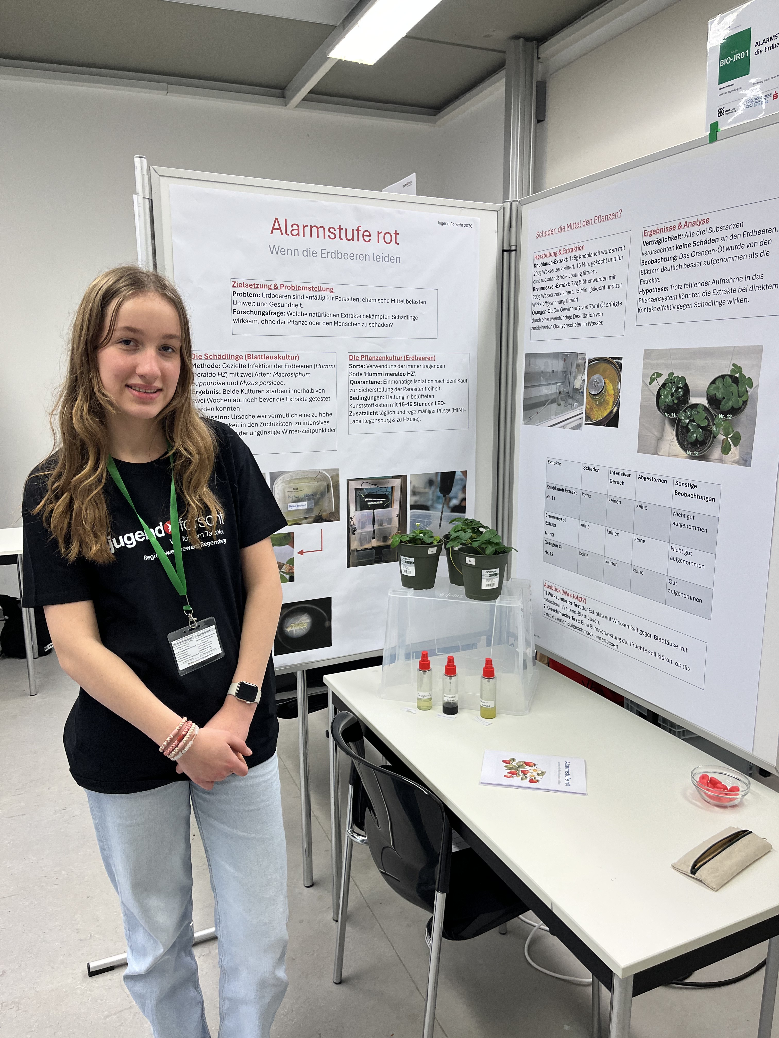 3. Platz Jugend forscht Junior (öffnet Vergrößerung des Bildes)
