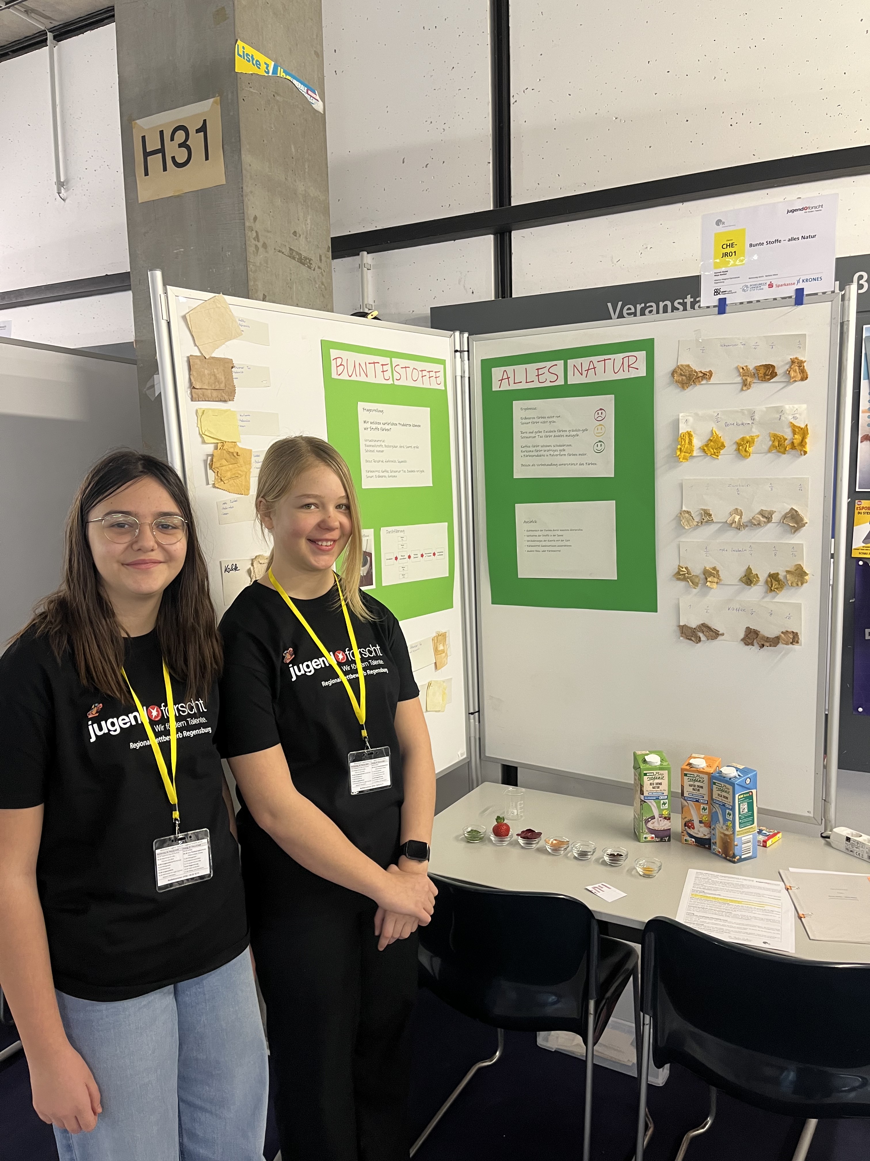 3. Platz Jugend forscht junior (öffnet Vergrößerung des Bildes)