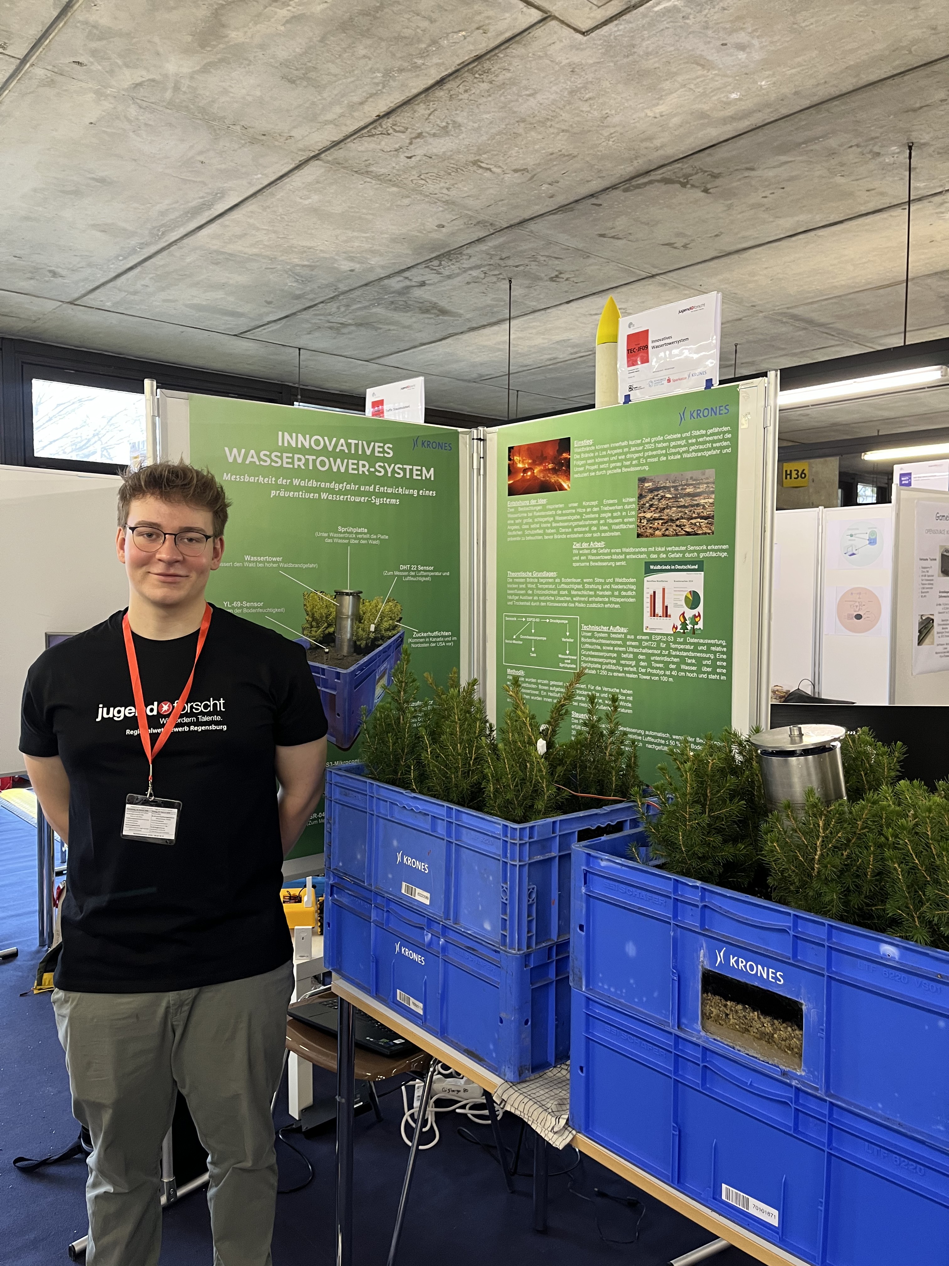 3. Platz Jugend forscht (öffnet Vergrößerung des Bildes)