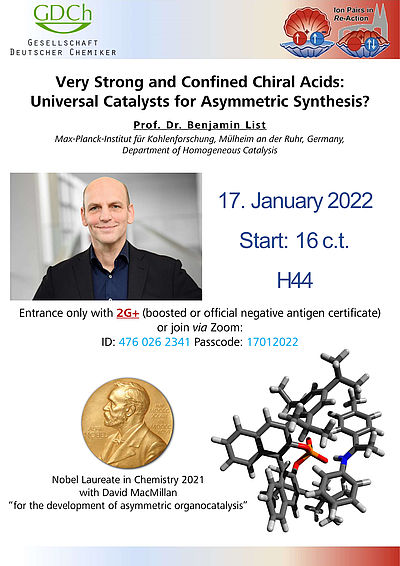 Poster des Vortrages.