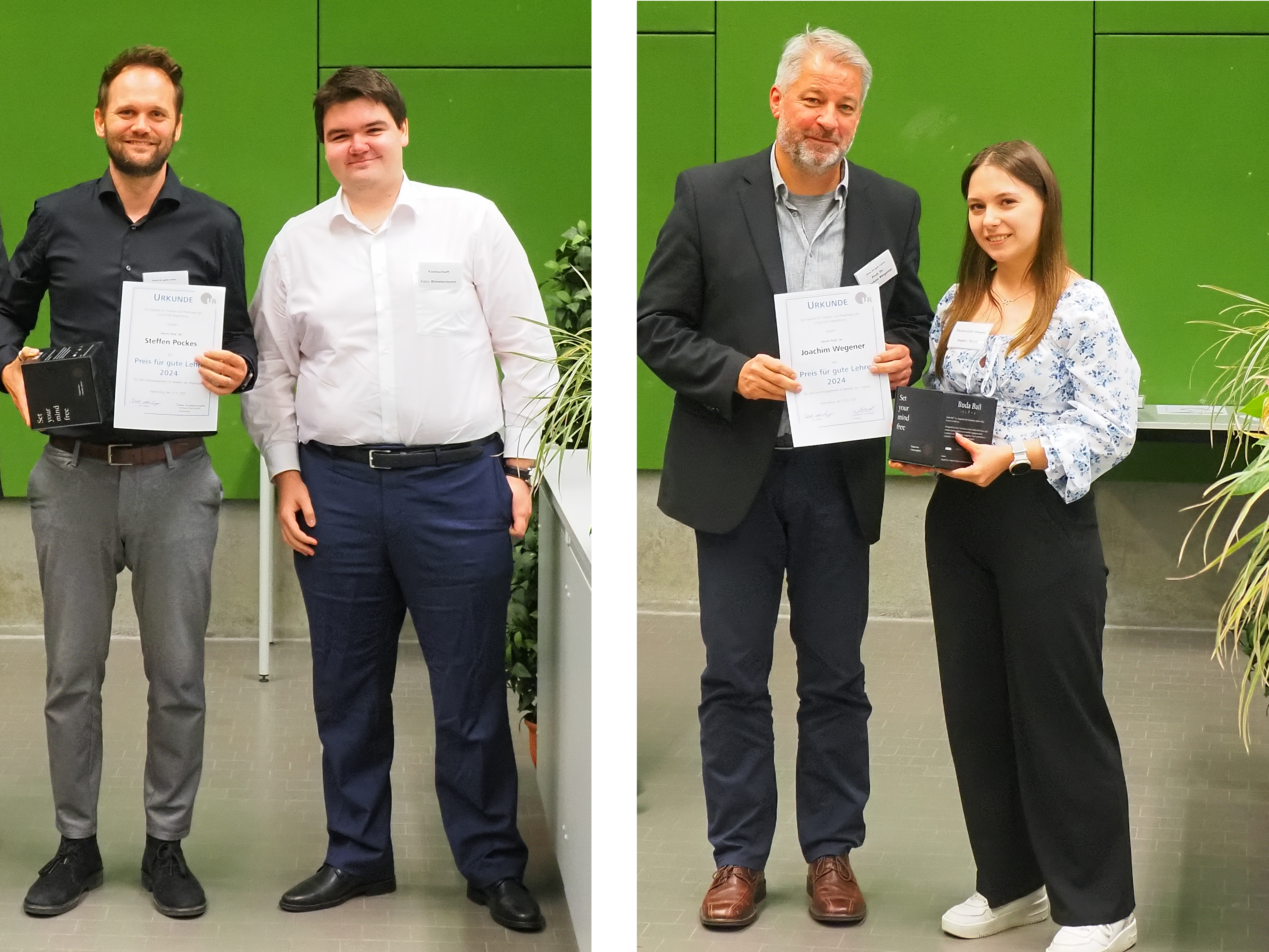 Vier Personen schauen direkt in die Kamera. (öffnet Vergrößerung des Bildes)