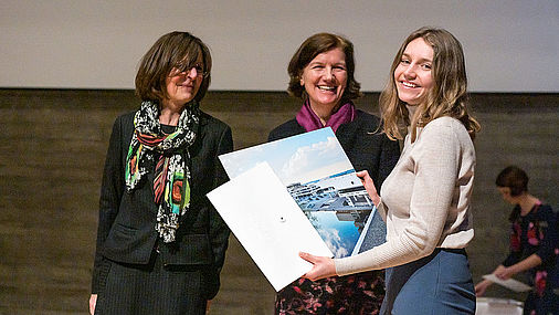 Verleihung des DAAD-Preises an Oksana Chorna.