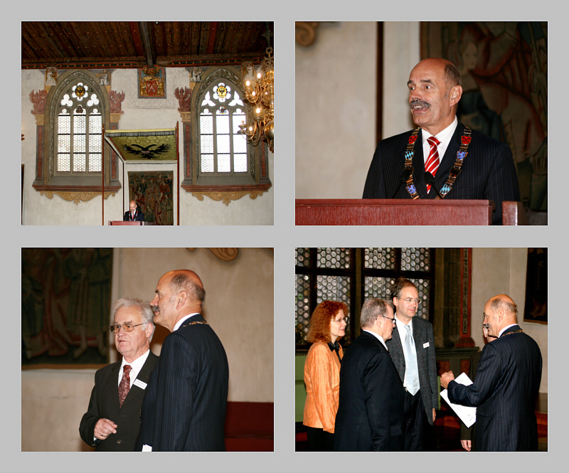 Magistri urbis receptio in curia